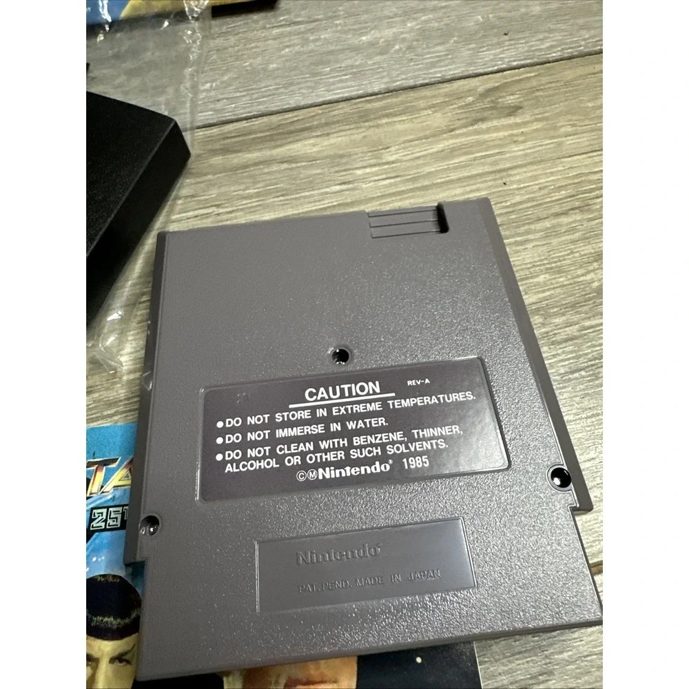 Star Trek 25th Anniversary NES Authentic  Complete CIB‎